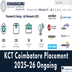 KCT Coimbatore Placement 2025–26 Records 1,014 Offers So Far; 71% Students Placed